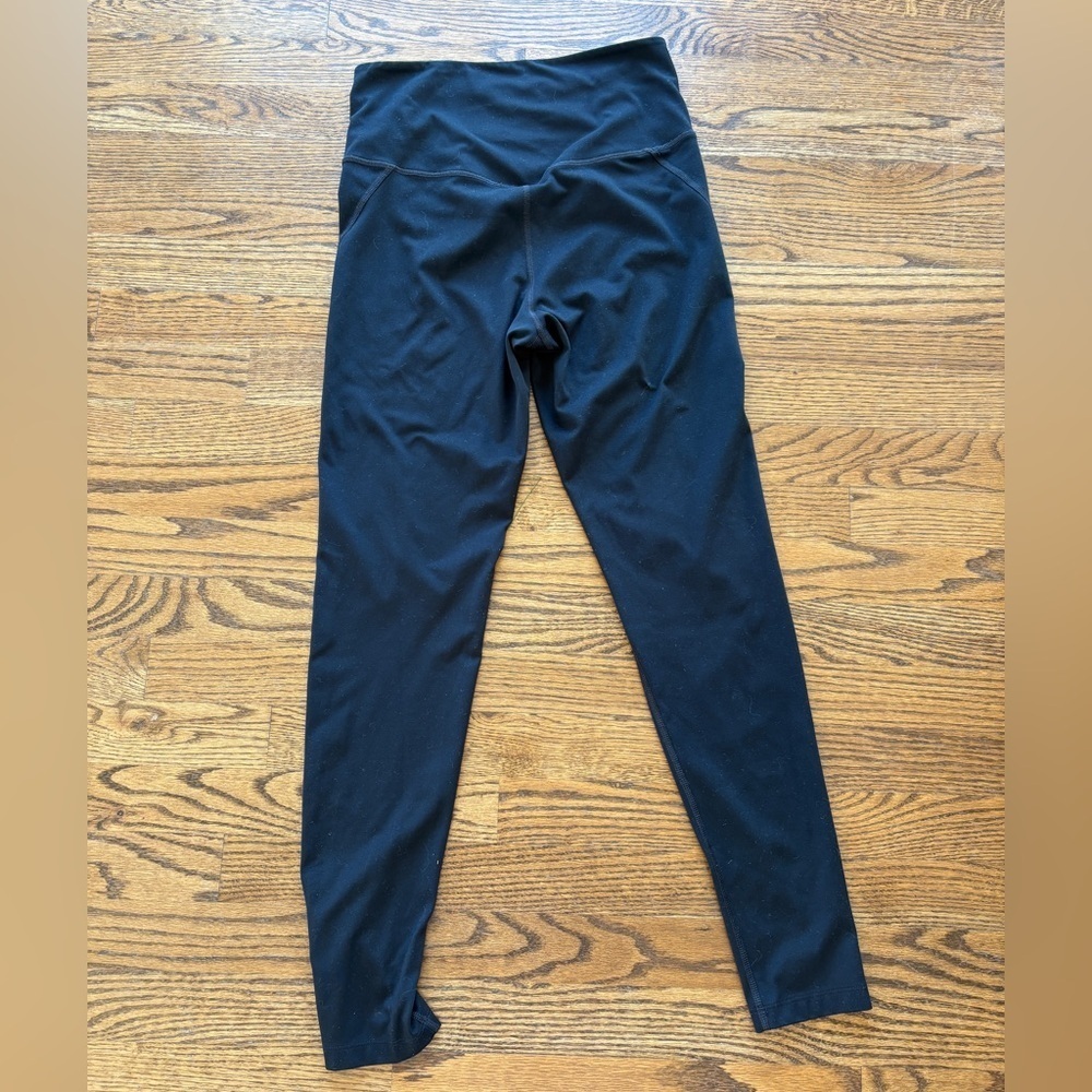 Girlfriend Collective High Waisted Black Leggings Women’s Medium 27 in Inseam - Picture 5 of 5